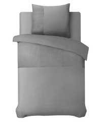 Set posteljine 200x220 od mikrovlakana s nježnim konkavnim uzorkom Embossed
