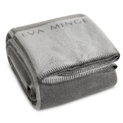 Pamučno-akrilna topla deka 220x240 cm s geometrijskim printom ELEGANTE Eva Minge