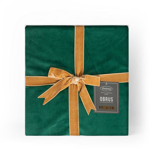 Stolnjak od glatkog baršuna s ukrasnom trakom 145x180 Velvet