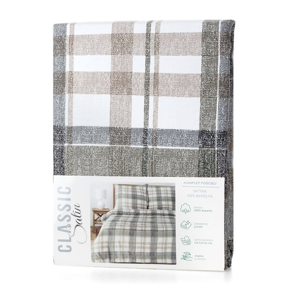 Posteljina 220x200 cm od pamučnog satena s cvjetnim uzorkom SPRING