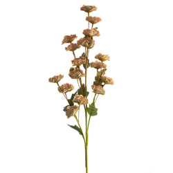 Ukrasni cvijet od foamiran pjene FLORE 790 80 CM JASNOBRĄZOWY