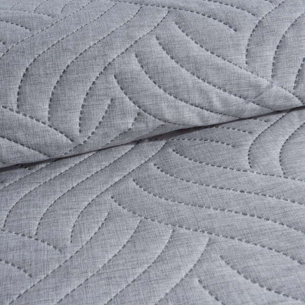 Prekrivač koji imitira lan 170x210 cm s geometrijskim uzorkom, LEN Design 91