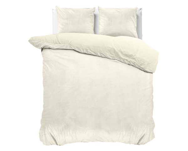 Baršunasta posteljina 200x220 mikroperkal Velvet Uni