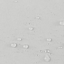 Zavjesa za terasu 155x200 boja krem/ svijetlo bež od nepromočive tkanine sa čičak trakama GARDEN