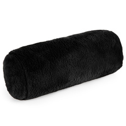 Jastuk, valjak 15x45 cm od mekane krznene tkanine NINA