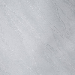 Bijeli stolnjak ukrašen sjajnim srebrnim uzorkom mramora, otporan na mrlje 85x85 Suzana