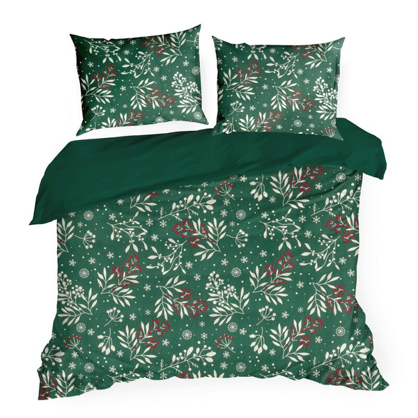 Božićna posteljina 220x200 cm, ranforce pamuk