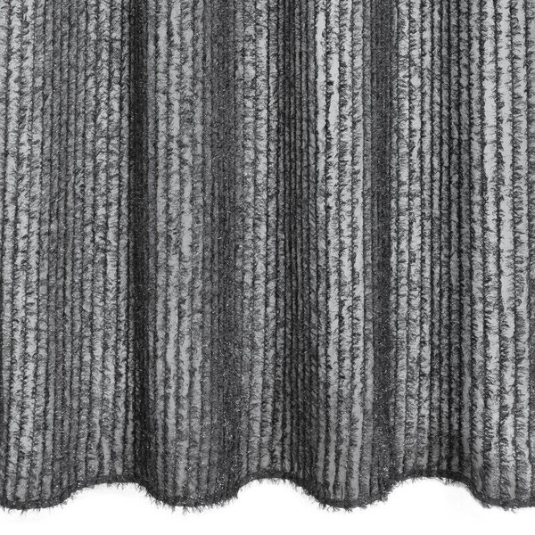 EVA MINGE gotova zavjesa 135x250 od šifona ukrašena moher koncem Selma