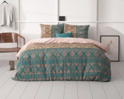 Set posteljine 140x200/220 od mikrovlakana sa čistim printom Essentials