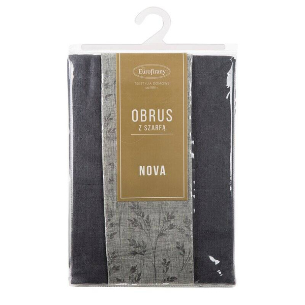 Set stolnjak 140x260 i nadstolnjak 33x260 ukrašen biljnim uzorkom ANITA 6