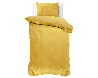 Baršunasta posteljina 140x200/220 mikroperkal Velvet Uni