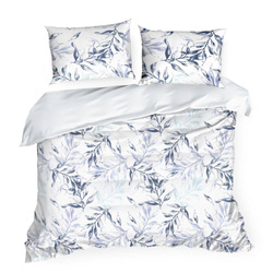 Komplet pościeli satynowej class 04 140x200 cm, 1 szt. 70x80 cm biały Eurofirany