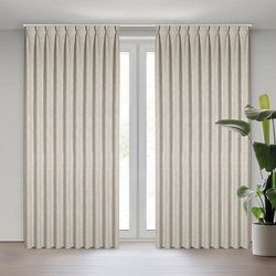 Zavjesa s lanenim tkanjem s melange efektom, 125x270 cm FLEX 1:1,5 - Jula