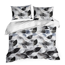 Posteljina 160x200 cm od pamučnog satena s cvjetnim uzorkom SPRING