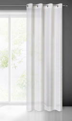 Zavjesa sa svijetlim zlatnim tiskom malih kvadrata 140x250 cm SIBEL