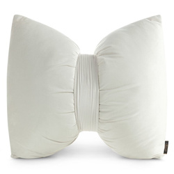 Dekorativni jastuk 45x55 cm od baršuna u obliku mašne