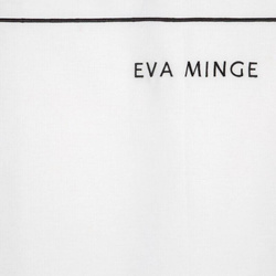 Ekskluzivna posteljina 160x200 od najkvalitetnijeg pamučnog macosatina s otisnutim logom dizajnerice EVA MINGE