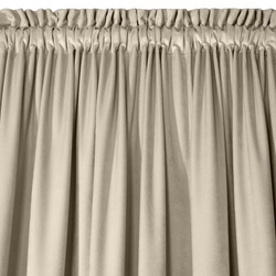 Zavjesa od jednobojnog mekog baršuna trakasta 140x270 cm ružičasta ROSA  