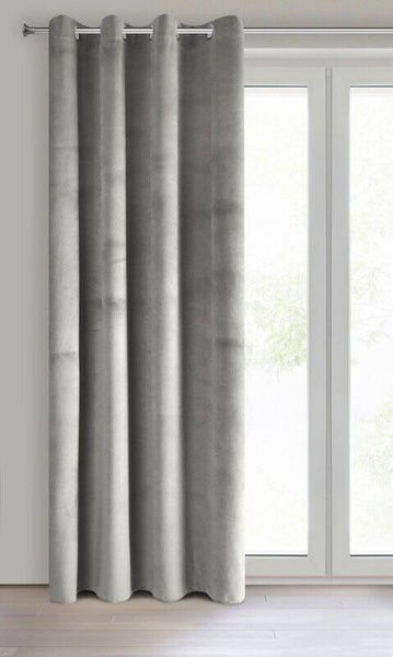 Gotova zavjesa od glat baršuna 140x250 težine 215 g/m2 Pierre