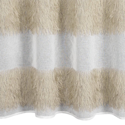 Zavjesa 140x250 od gaze ukrašena moher koncem Margaret 3