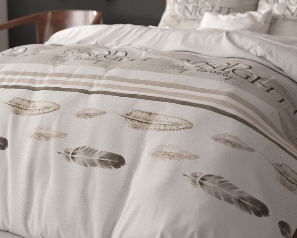 Pamučna posteljina 200x220 Sleeptime Elegance 80% pamuk 20% poliester