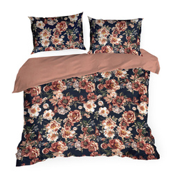 Posteljina 140x200 cm od pamučnog satena s cvjetnim uzorkom SPRING