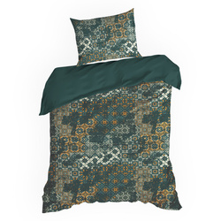 Posteljina 160x200 cm od pamučnog satena s cvjetnim uzorkom SPRING