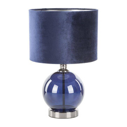 Lampa iris (fi) 28x28x44 cm mornarica