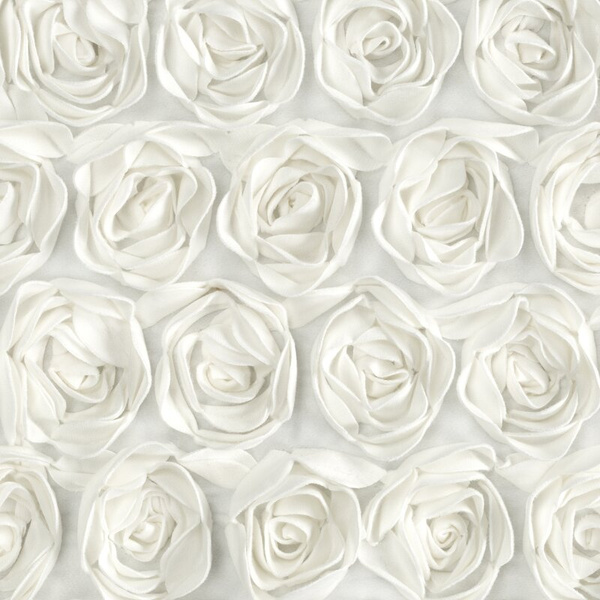 Baršunasta zavjesa ukrašena 3D aplikacijom ruže 140x270 cm- ROSES 13 Eva Minge