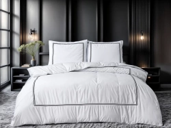 Elegantna bijela posteljina 140x200/220 Brata White