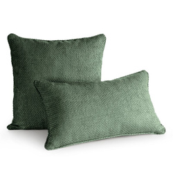 Jastučnica od šenila 50x30 cm s ukrasnim rubom Senil 6