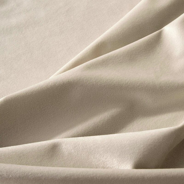 Zavjesa od jednobojnog mekog baršuna trakasta 140x270 cm ružičasta ROSA  