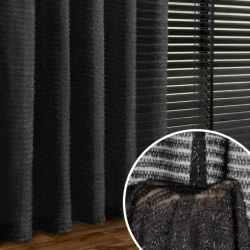 Zavjesa od šenil niti izrađena od šifonske tkanine 135x270 traka - REINA - Eva Minge Premium