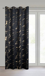 Gotova zavjesa 140x250 od baršuna ukrašena sjajnim mramorom Molly