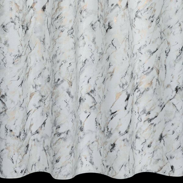 Gotova zavjesa za zamračivanje 140x250 ukrašena mramornim tiskom Sancy 