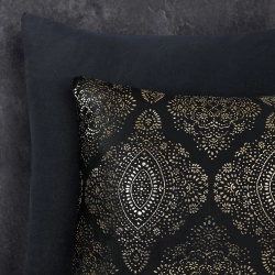 Posteljina od flanelskog flisa 200x200/220 sa zlatnim uzorkom Glamour Flannel