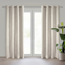 Zavjesa sa šenil strukturom 140x250 cm s rupicom - NESKA