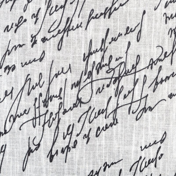 Zavjesa od tkanine s dodatkom lana, ukrašena printom, 140x250 cm,