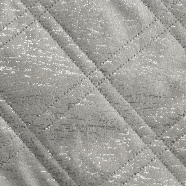 Prošiveni baršunasti prekrivač 170x210 sa sjajnim, iznošenim printom Luiz Blink
