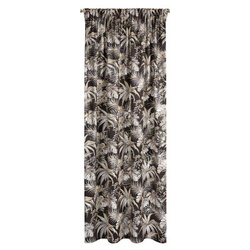 Zavjesa gotova  rodos trakasta 140x270 cm crna