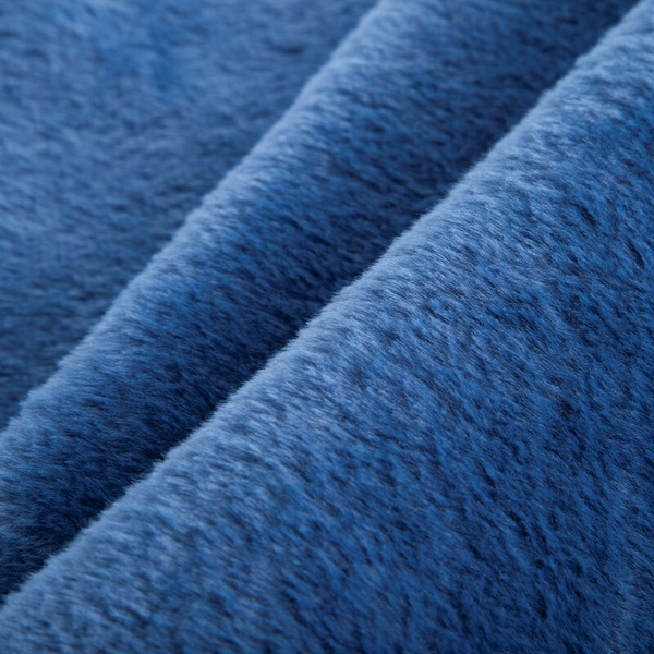 Zimska deka 220x240 cm, dvostrani prekrivač od ugodnog krzna i tkanine s uzorkom janjeće kože, NINA Premium