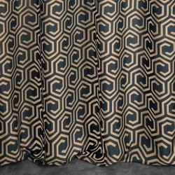 Zavjesa od oxford tkanine sa geometrijskim motivom  140x250 Juliet