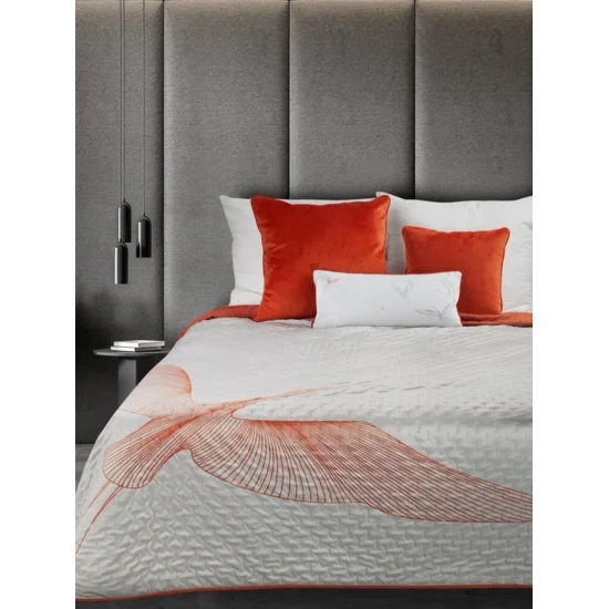 Prekrivač od mekanog baršuna s printom ždrala 220x240 Premium Lea