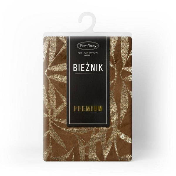 Baršunasti nadstolnjak s nježnim svijetlozlatnim grančicama 35 x 140 Blink 15 