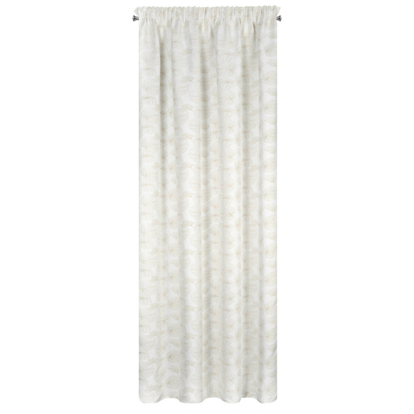 Zavjesa od blackout tkanine sa printom zlatnih listova lopoča 140x300 cm  Margold