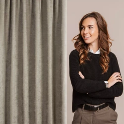 Zavjesa od šenil tkanine 140x270cm traka - VANI