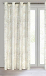 LIMITED Collection  zavjesa 140x250 od mekog baršuna s botaničkim uzorkom Luna 