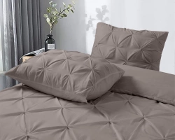 Pamučna bež posteljina 240x220 Salvador