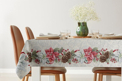 Tapiserijski nadstolnjak 50x110 cm ukrašen božićnim motivom