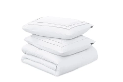 Elegantna bijela posteljina 200x200/220 Tailored White